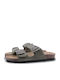 Women's Flat Sandals Anatomic in Green Color