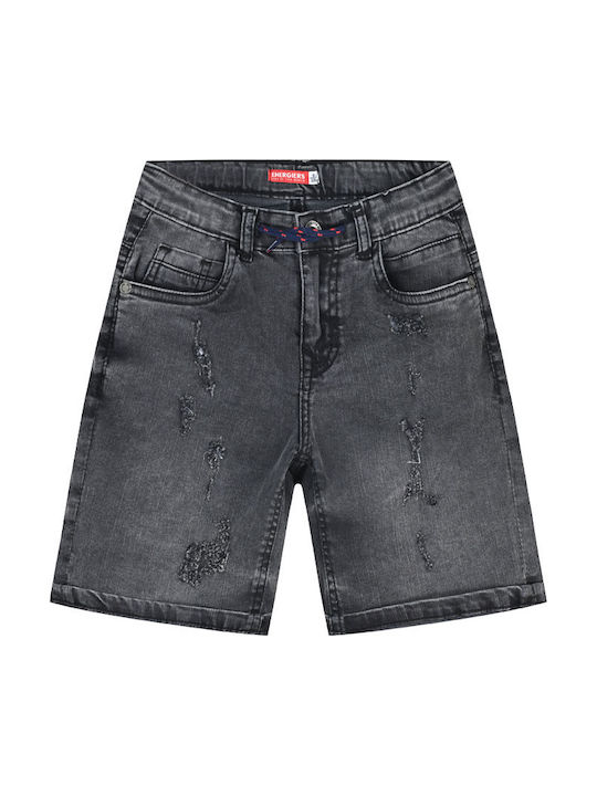 Kinder-Shorts/Bermudas Denim Schwarz