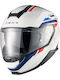 Nexx X.TR Quanta White Blue Κράνος Μηχανής Full Face DOT / ECE 22.06 1750gr με Pinlock και Sunvisor