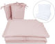 MimiNu Set Pentru Patut Powder Pink 5buc piese
