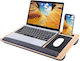 Tabelul pentru Laptop până la 17" table 55x34 cm with mouse holder and forearm support with double ventilation cushions