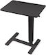 Tabelul pentru Laptop Height-adjustable table with pneumatic lift, with wheels – 60x40 cm tabletop, height 66–90 cm