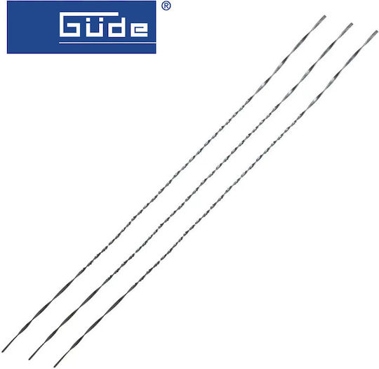 Spiral Scroll Saw Blades 3 Pcs Gude 54990