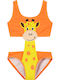 Energiers Kids Swimwear One-Piece Orange