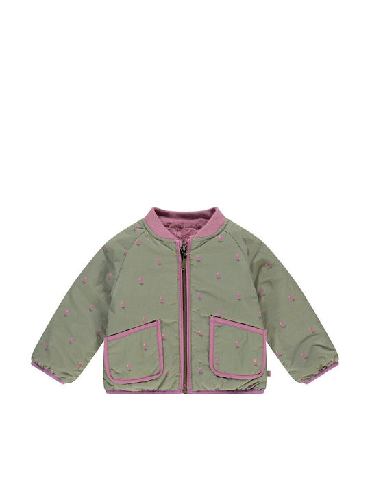 Kinder Freizeitjacke Beidseitig Flieder