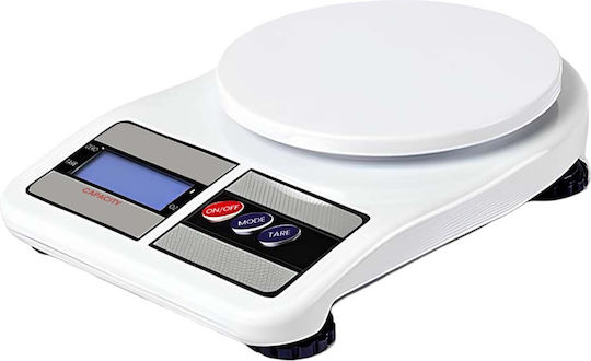 Avizar Precise Kitchen Scale 10 Kg Usb Rechargeable Baking Cooking White