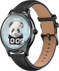 Colmi L28 Black Silicone + Black Leather Strap Colmi L28 Black Silicone + Black Leather Strap