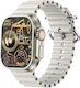 T900 Ultra Smartwatch με Παλμογράφο (Γκρι)