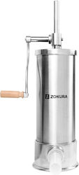 Zokura Z1038 Sausage Maker 5 Kg Stainless Steel Zokura Z1038 Sausage Maker 5 Kg Stainless Steel