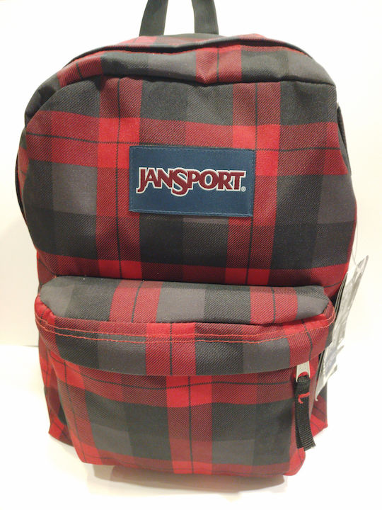 Jansport Superbreak Bag Backpack Red Black 25Liters Jansport Superbreak Bag Backpack Red Black 25Liters