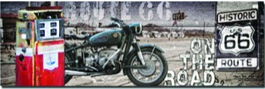 "Route 66" Panou 45x140x4cm