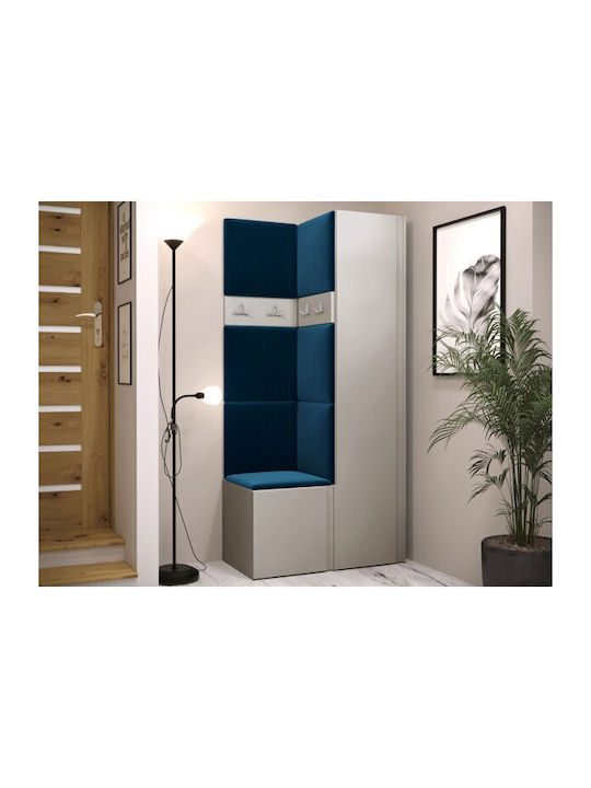 Hartford 348 Mobilier de Intrare cu Oglindă Cashmere 82x46x186cm