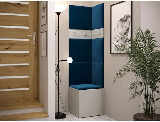 Hartford 347 Mobilier de Intrare cu Oglindă Cashmere 42x46x186cm