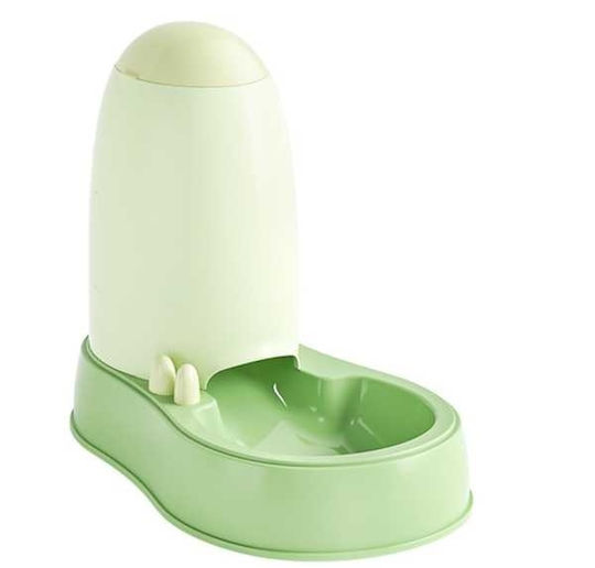 Automat Hranitoare pentru Câine & Pisică 1.9lt în Culoare Verde