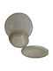 keleman Teller Suppe Keramik Beige 18cm
