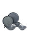 keleman Teller Untiefe Keramik Gray 27.5cm
