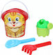 Eddy Toys Sandpit Bucket Set 22cm 4pcs