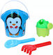 Eddy Toys Sandpit Bucket Set 22cm 4pcs