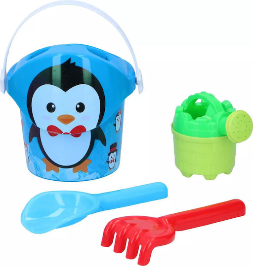 Eddy Toys Sandpit Bucket Set 22cm 4pcs