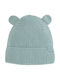 Kids Beanie Knitted Blue
