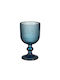keleman Keleman Glass for White and Red Wine Goblet Glass in Blue Color 255ml