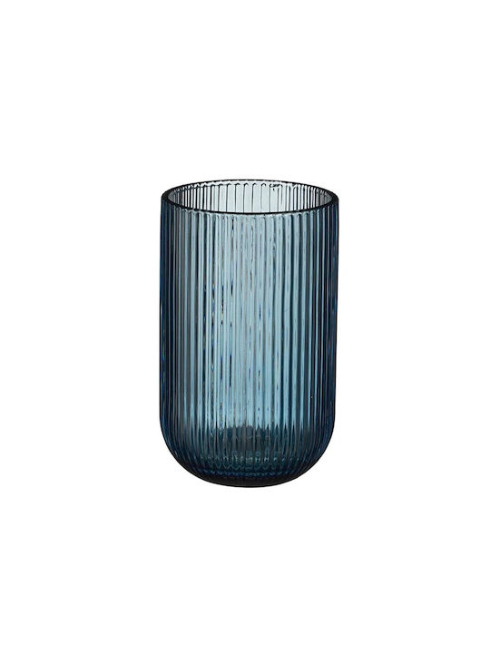 keleman Glas Wasser aus Glas in Blau Farbe 426ml