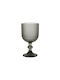 keleman Glass Water Goblet Glass in Grey Colour 365ml