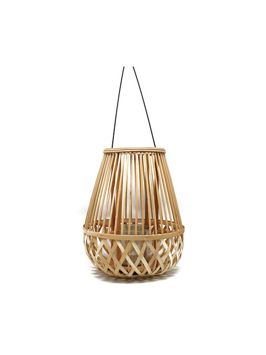 keleman Bamboo Lantern Brown 28.5x28.5x34cm