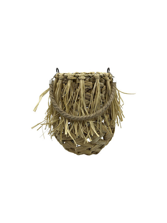 keleman Metallic Lantern Brown 23x23x27cm