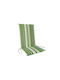 keleman Garden Chair Cushion with Backrest Olive Green 49x114cm