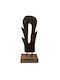 Διακοσμητικο Totem Ξυλο Paulwonia 20x11x50cm
