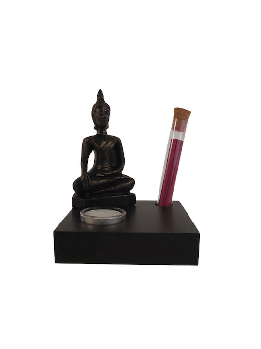 keleman Decorative Buddha Polyresin 13x13x16cm 1pcs