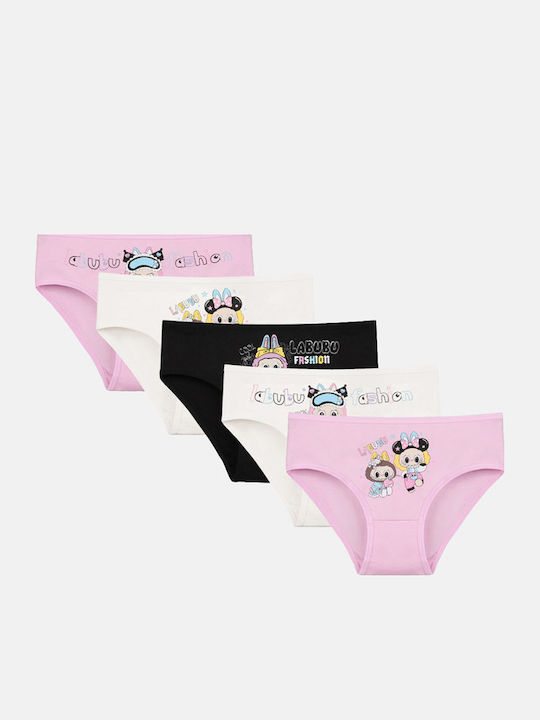 Donella Σετ Παιδικά Βρακάκια Multicolor 5τμχ