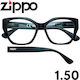 Zippo Очила за четене +1.50 в Черен цвят 31Z-G9...