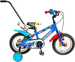 Polar 14" Kinder Fahrrad BMX Blau