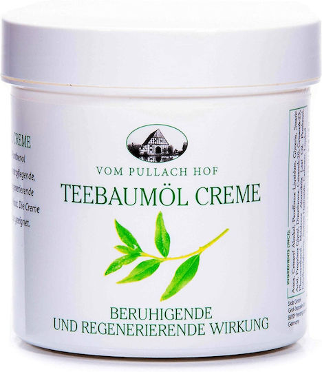 Tea Tree Oil Cream Soothing Regenerating Effect 250 Ml