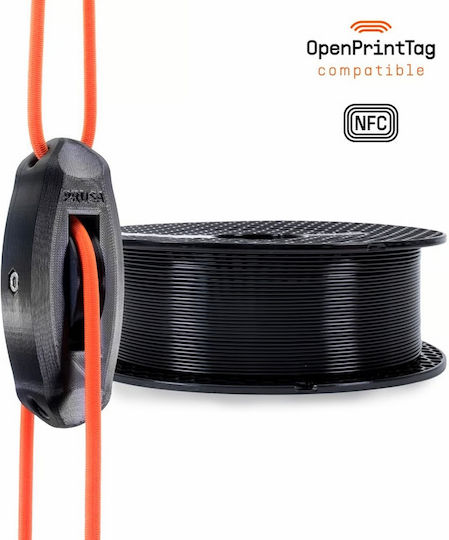 Prusa PC 3D Printer Filament jet black 1kg 1τμχ (Spool)