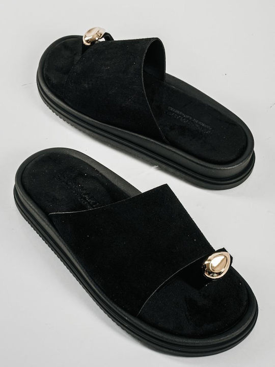 The Shoemart Δερμάτινα Γυναικεία Σανδάλια Flatf...