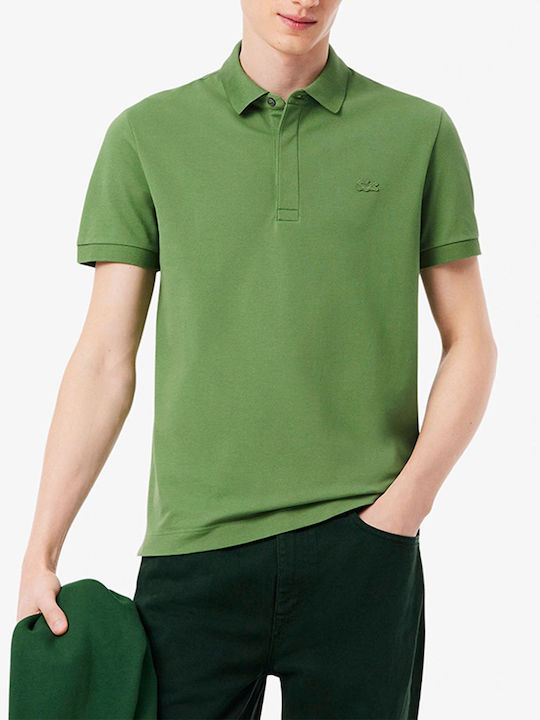 Lacoste Polo Μπλούζα Κοντομάνικη Green