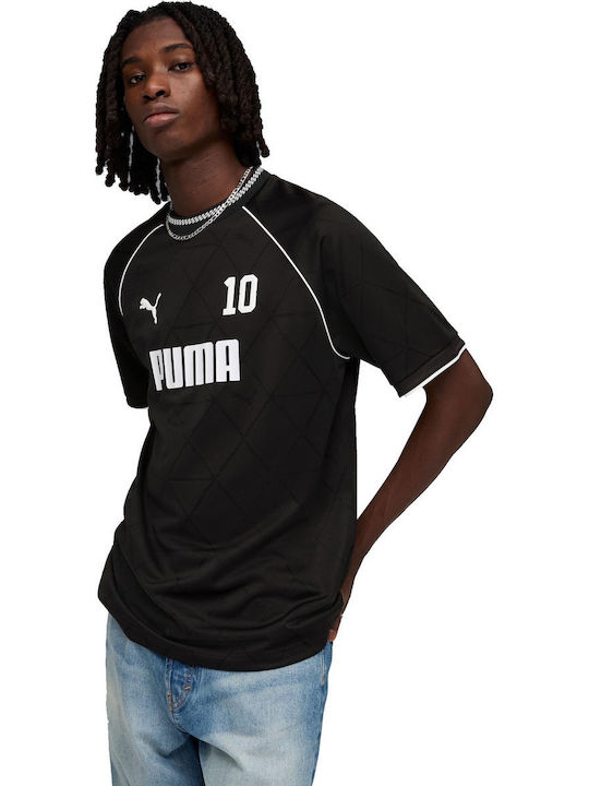 PUMA Jersey Bluza Sport Tricou Cu Mânecă Scurtă Neagră 692177-01