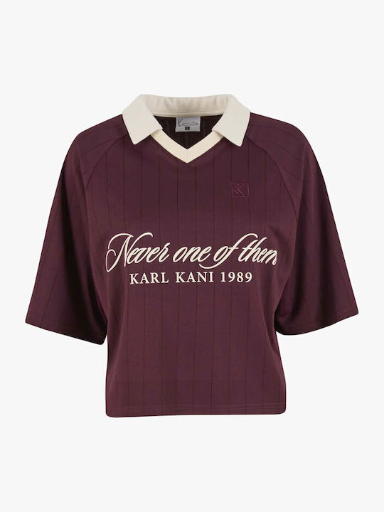 Karl Kani Γυναικείο Αθλητικό T-shirt Red