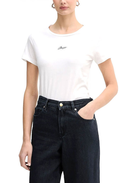 Boss Γυναικείο T-shirt Λευκο