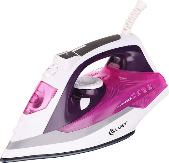 Lafet Steam Iron 2600W with Ceramic Plate
