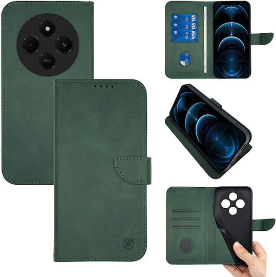 Sonique Urban Wallet Mobile Phone Case Xiaomi Redmi 14c 4g Poco C75 4g Redmi A4 5g Dark Green