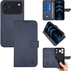 Husă Portofel Sonique Urban Wallet Apple iPhone 17 Pro Max Albastru Închis