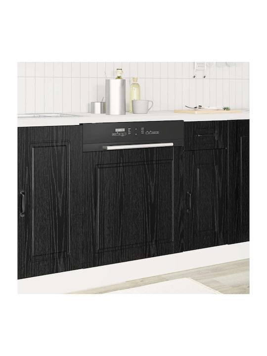Wand-Küchenschrank Schwarze Eiche 60x67x67cm