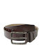 Men's Belt Leather Brown