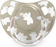 Suavinex Orthodontic Silicone Pacifiers Beige for 18+ Months 2 Pieces