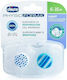 Chicco Physio Light Pacifiers Silicone Light Bl...
