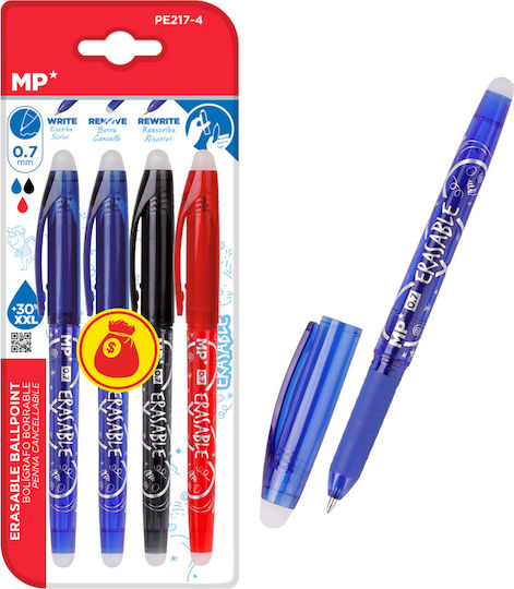 MP Set Stifte Dauerhaft Pe217-4 Lösbar 0,7 mm Verschiedene Farben 4 Stück 8435721030371